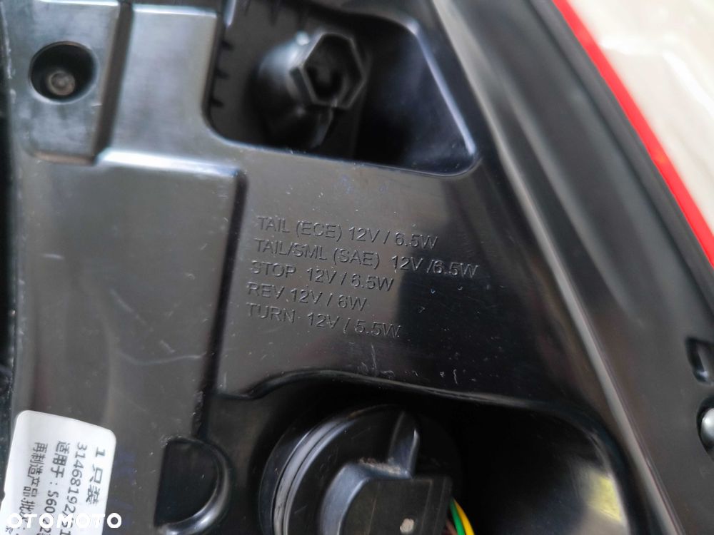 Volvo S60 III 2018 - 2025 Nowa Lampa Tylna Lewa  Europa - 6