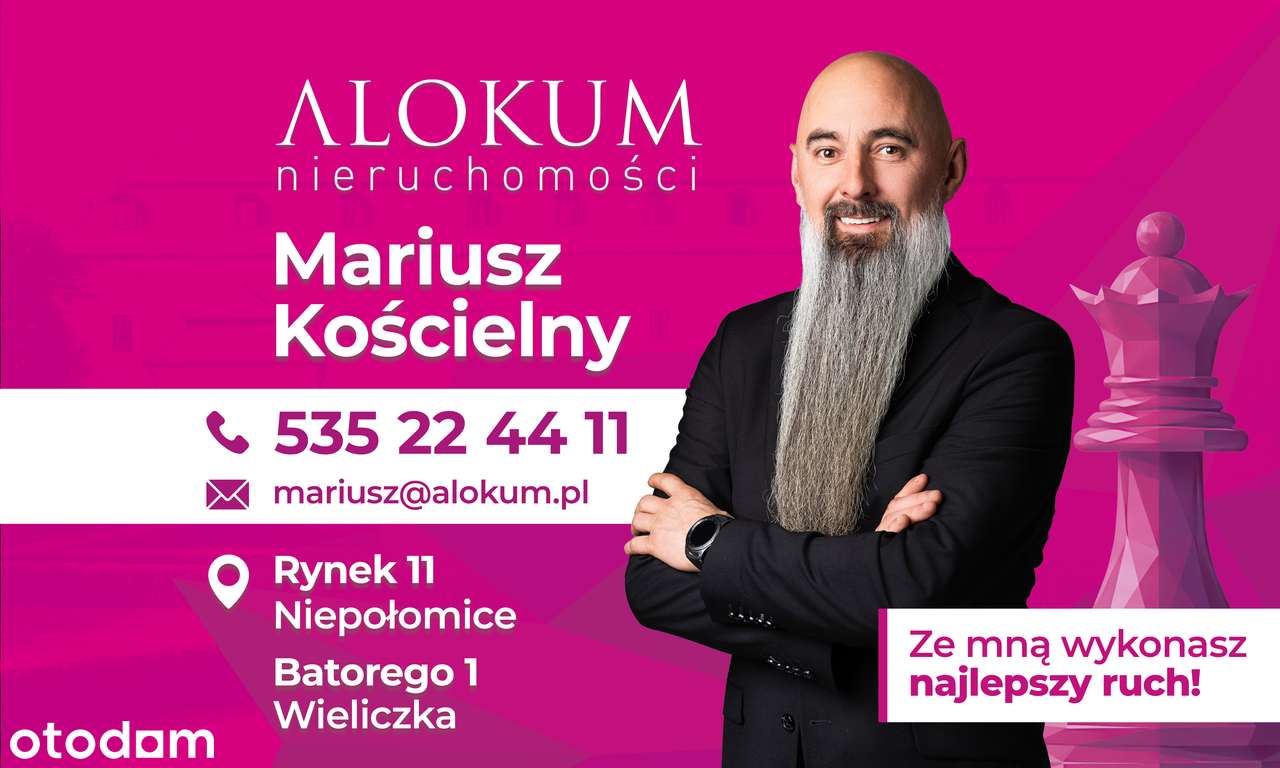 Działka budowlana Dziekanowice gm. Dobczyce. - Pełny obrazek: 2/8