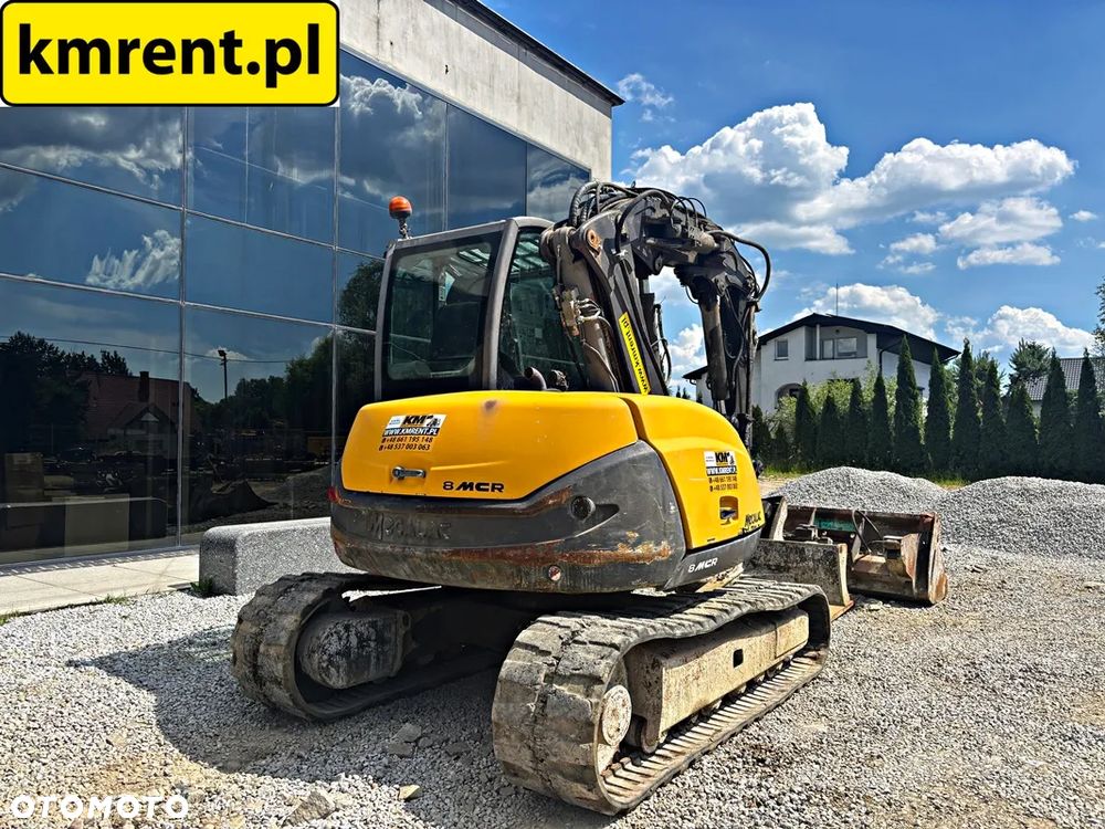 Mecalac 8 MCR MINI-KOPARKA 2012R. | MECALAC 6 MCR, JCB 8065 8080 8085 85 Z VOLVO ECR 88, CAT 308, 307 , BOBCAT 80 KOMATSU PC 88 - 18