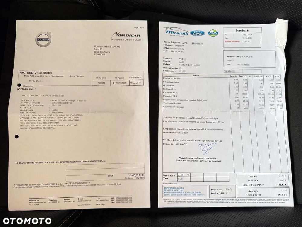 Volvo XC 90 D5 AWD R-Design 7os - 22