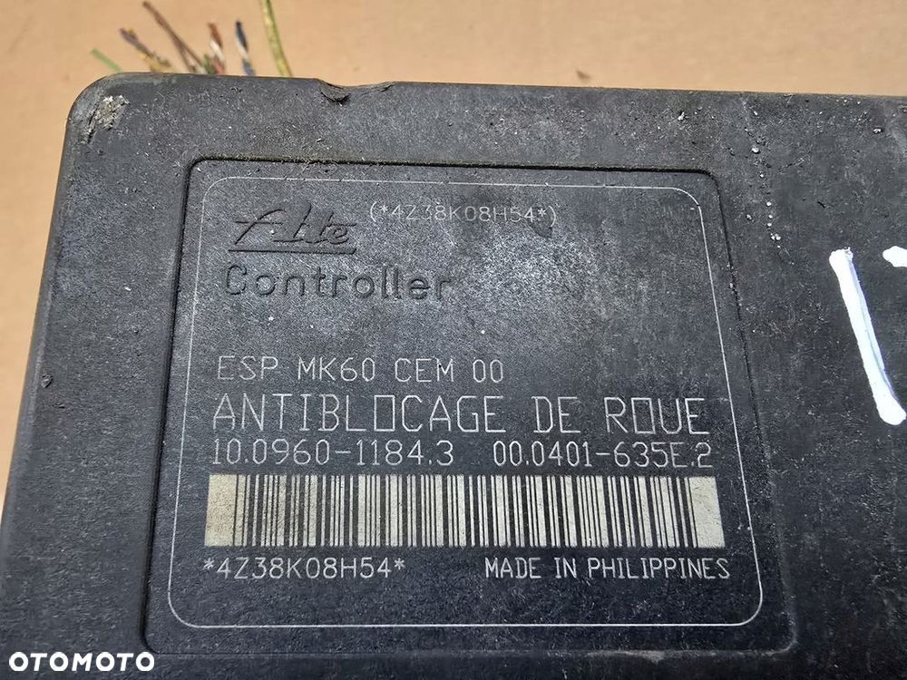 CITROEN C3 C2 PEUGEOT 207 ABS ESC 9663703980 10.0399-2974.4 - 2