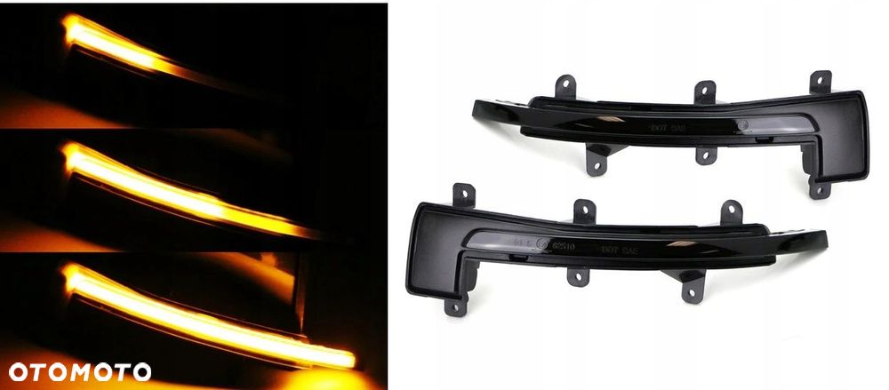 Kierunkowskazy Migacze w Lusterko kpl Led Dynamic Tuning Audi TT 8j 06- R8 - 4
