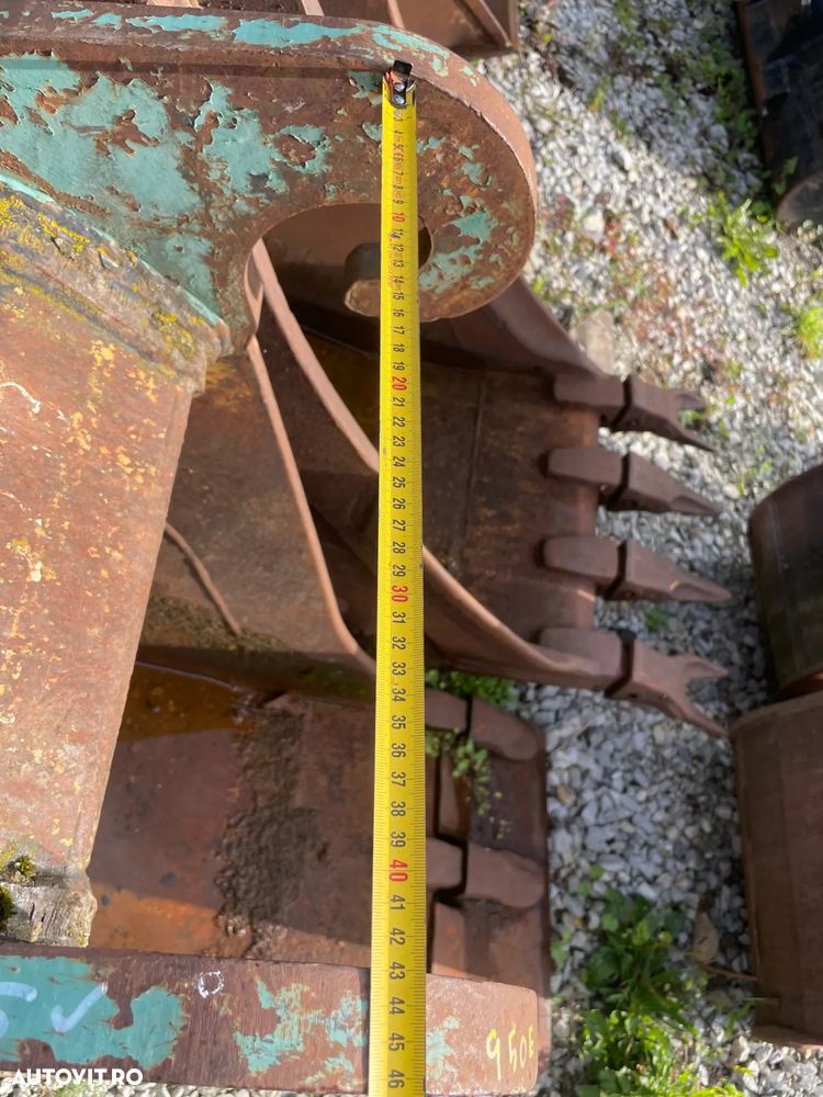 Cupa excavator Sistem verachtert CW 20s, CW 30s, CW 40s de 600 mm latime - 4