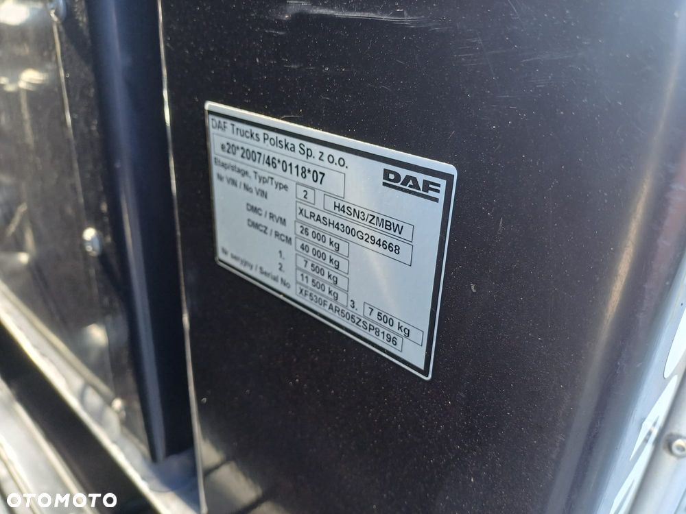 DAF XF 530 SUPER SPACE CAB /SSC / ACC /EURO 6 - 22