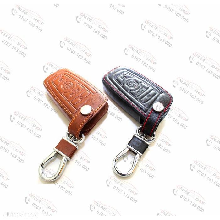Husa piele pentru cheie BMW F10 F20, F30 F22, F01, F06, X3, X4, X5 - 2