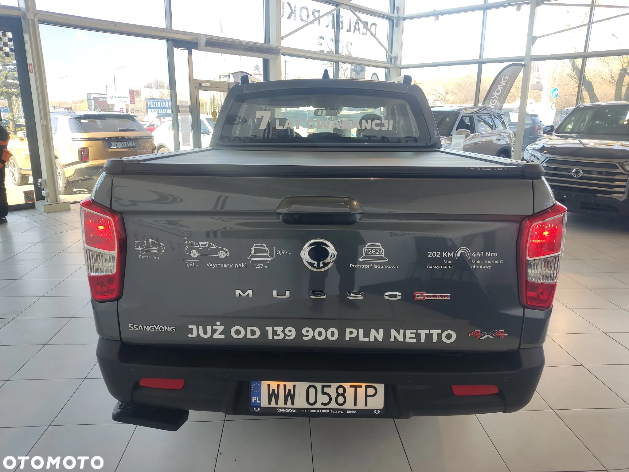 SsangYong/KGM Musso Grand 2.2 e-XDi Quartz 4WD - 4