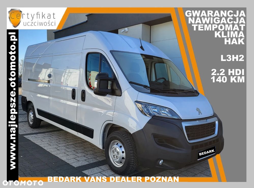 Peugeot Boxer, L3H2, Nawigacja, Gwarancja, klima, tempomat, hak - 1
