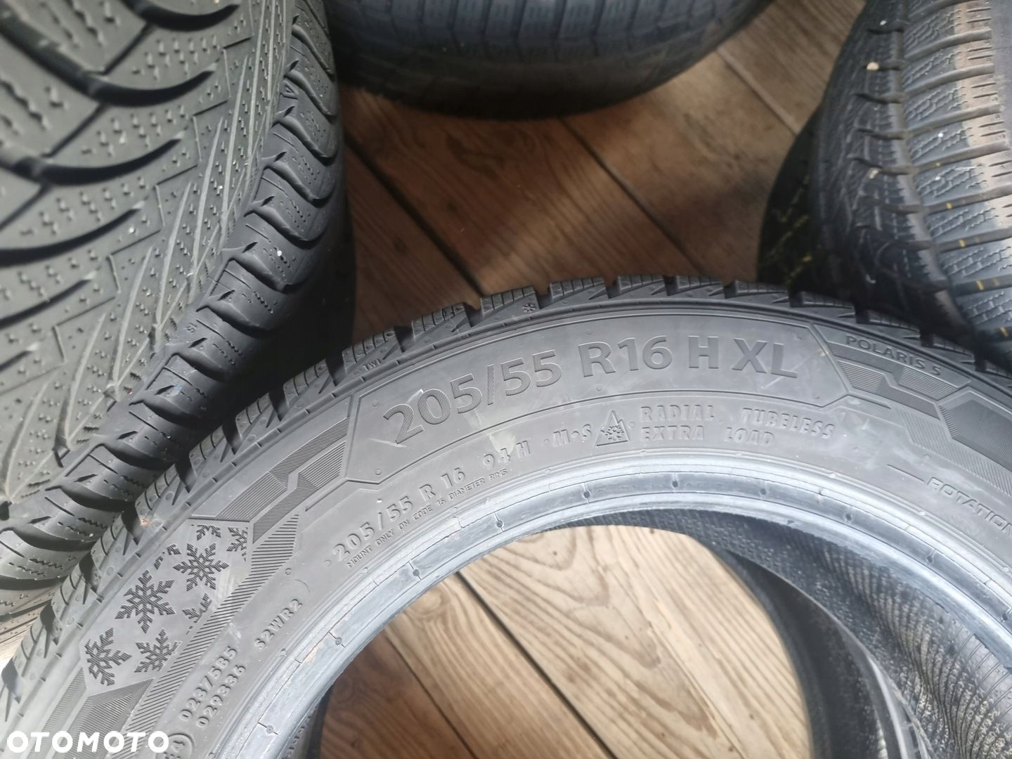 Opona zimowa Barum Polaris 5 205/55R16 94H 2021r,6,5/6mm bdb stan - 11