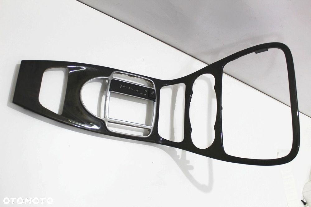 Ramka środkowa konsoli panel dekor drewno Mercedes SL R230 W230 SL500 SL350 - 11