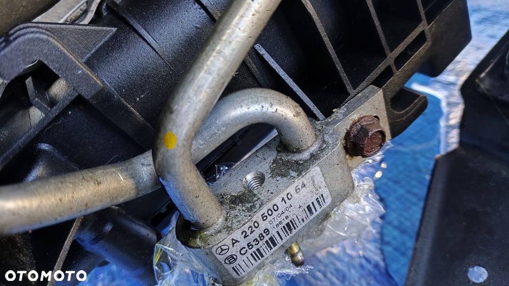 ZDERZAK ATRAPA GRILL BŁOTNIK PRAWY PAS PRZEDNI WZMOCNIENIE CHŁODNICE WENTYLATOR SPRYSKIWACZE LAMPY BI-XENON XENON PRZÓD KOMPLETNY ORYGINALNY LAKIER C946 946 DO ZAŁOŻENIA W KOLOR MERCEDES SL R230 W230 SL500 - 23