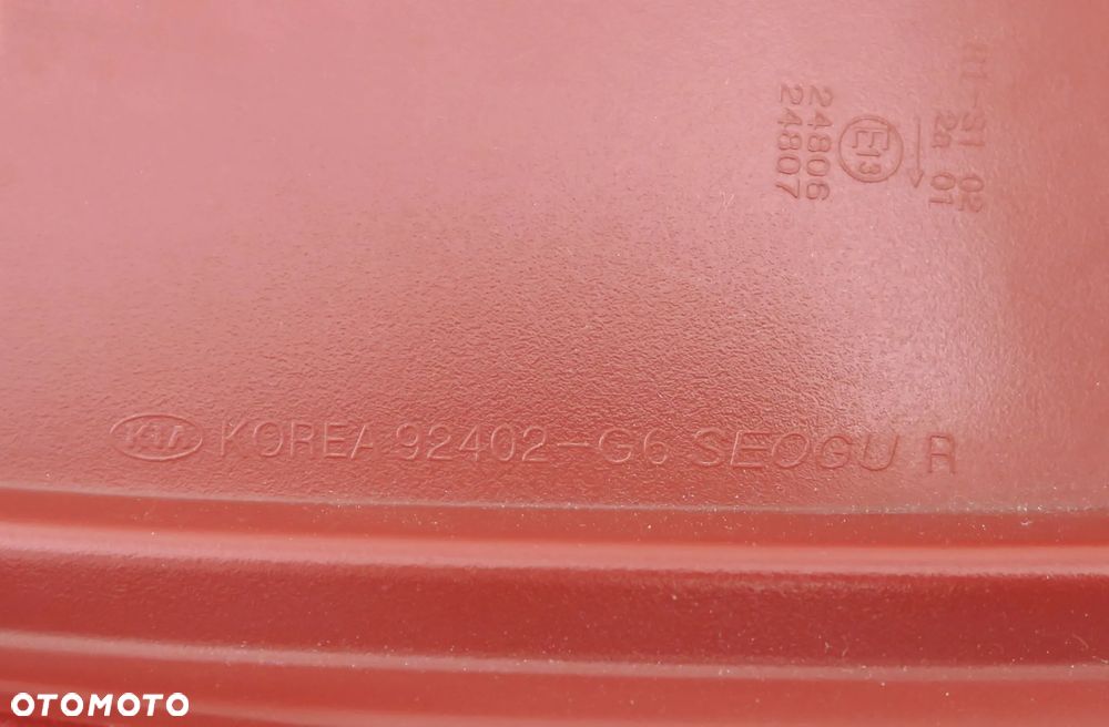 KIA PICANTO 3 III JA 2017 - 2023 Lampa tył prawa R ORYGINAŁ OE - 3