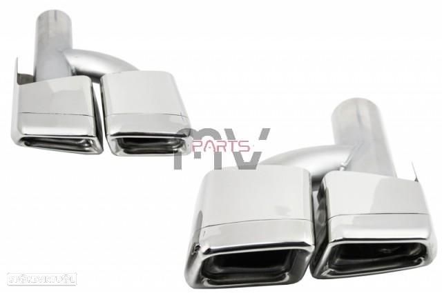 Ponteiras de Escape Mercedes Amg CL / CLS / E / S / SL - 1