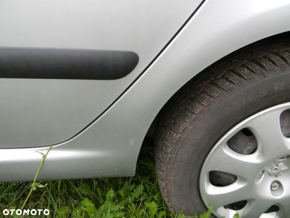 błotnik lewy prawy tył PEUGEOT 307 HB 5D ćwiartka - 7