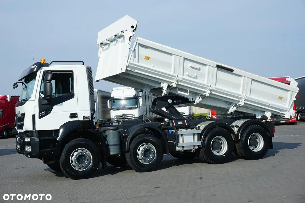 Iveco / TRAKKER / 480 / E 6 / WYWROTKA / 8 X 4 / HYDROBURTA / RETARDER - 3
