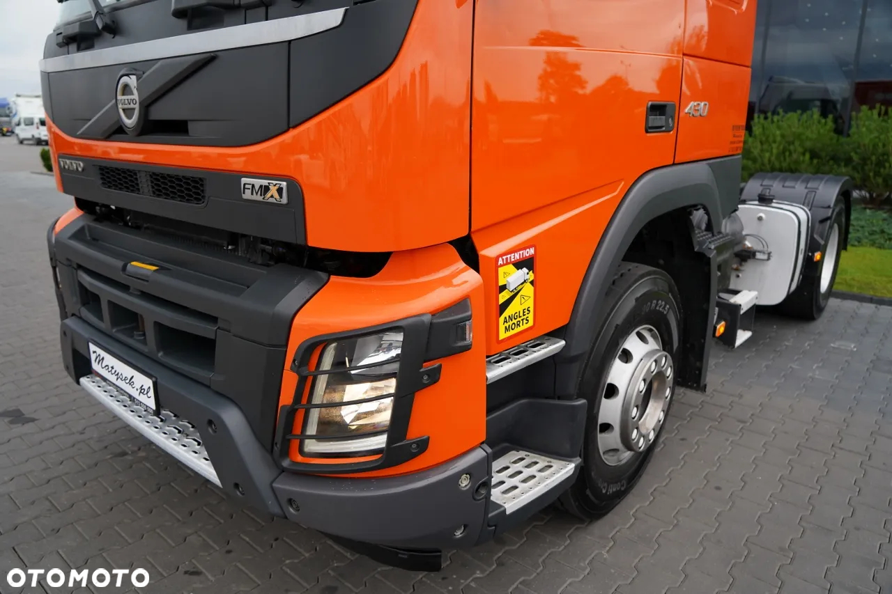 Volvo FMX 430 / HYDRAULIKA / NISKA KABINA / ALUFELGI / EURO 6 / SPROWADZONY - 11