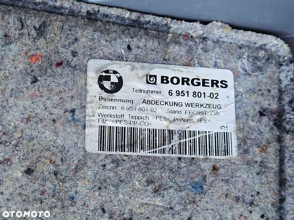 Boczek Boczki Bagaznika Tapicerka Wyciszenie BMW 3 E90 LCI Lift 2009r - 25