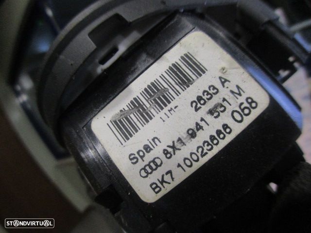 Interruptor 8X1941531M AUDI A1 SPORTBACK 8X FASE 1 2013 1.6TDI 105CV 5P PRETO LUZES - 3