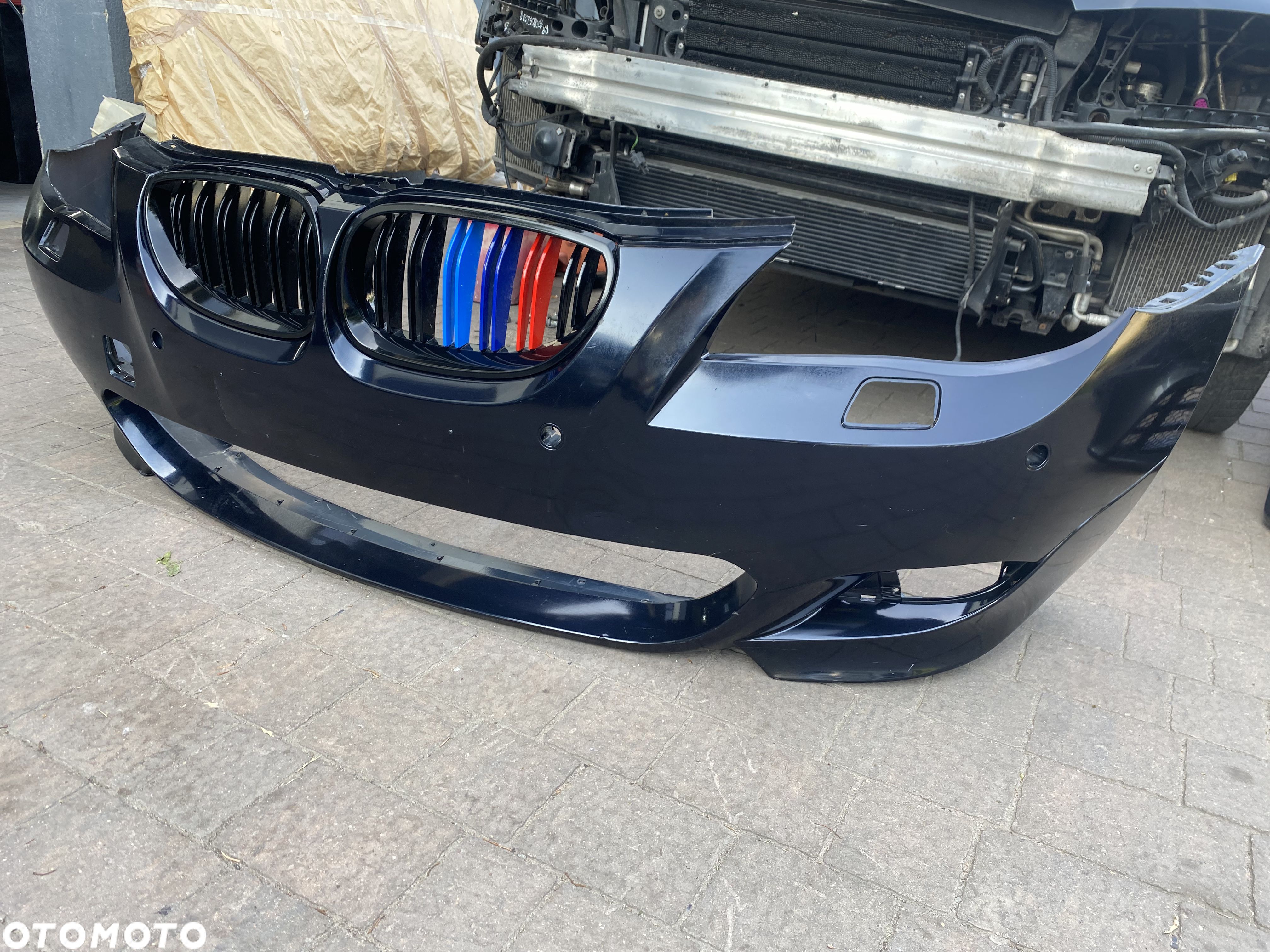 BMW E60 M-PAKIET ZDERZAK PDC SPRYSK CARBONHWARC ORG - 1