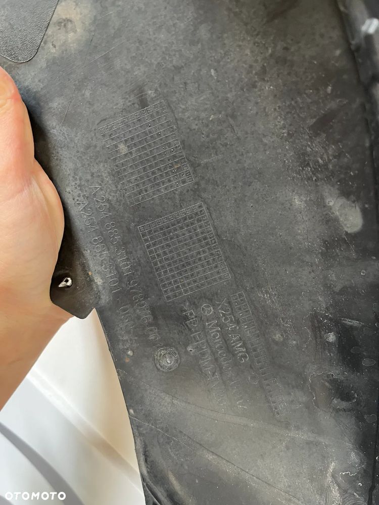 DOKŁADKA ZDERZAKA PRZÓD MERCEDES W254 GLC A2548853101 - 3