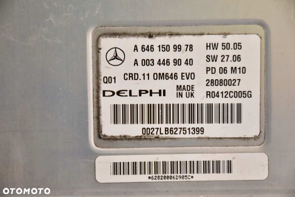 sterownik silnika mercedes a6461509978 0034469040 - 3