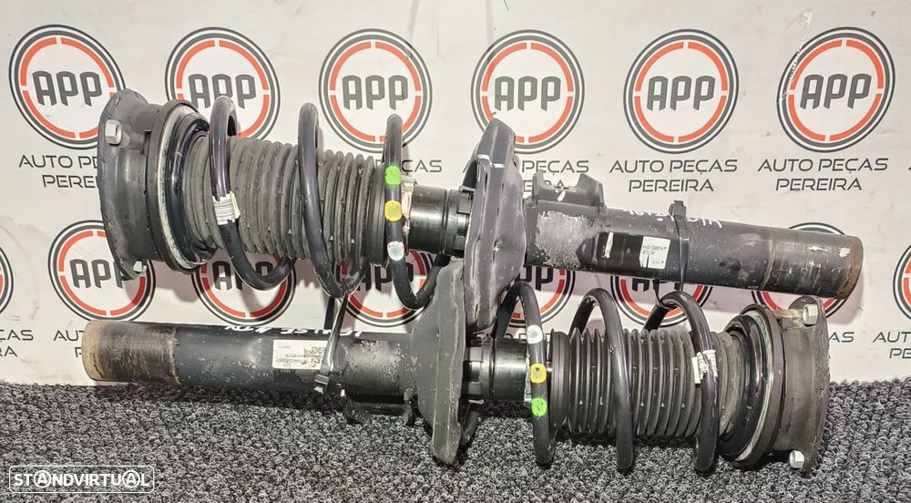 Seat Leon 5F 1.6 TDI, manga de eixo, braços, amortecedores, charriot, transmissões, valores na descrição. - 3