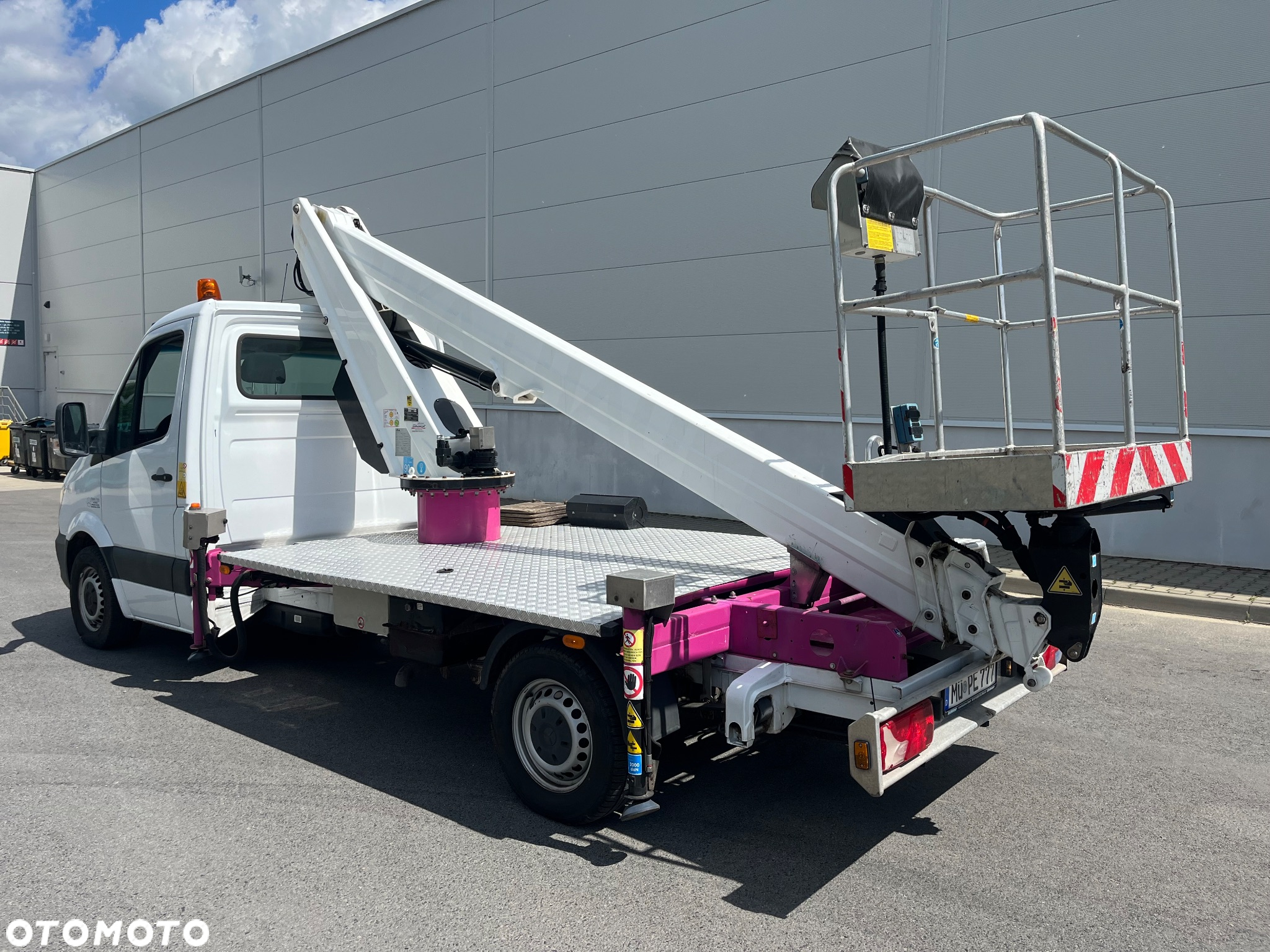 Mercedes-Benz Podnośnik Koszowy Zwyżka GSR 180T 18 metrów 13 metrów w Bok!Super Stan! UDT! jak Wumag Ruthmann Multitel! Kosz 300KG - 8