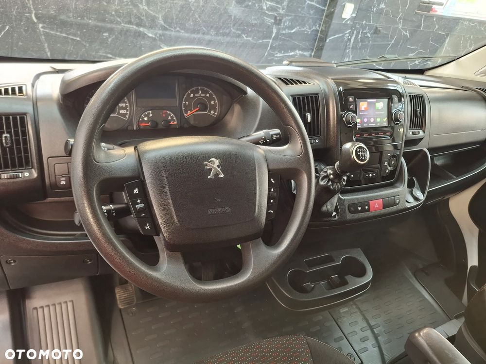 Peugeot Boxer 2020 Rok Furgon VAN L2H2 Kamera Cofania Nawigacja Fabryczna TomTom Światła LED Klimatyzacja Automatyczna Tempomat Niski Przebieg - 33