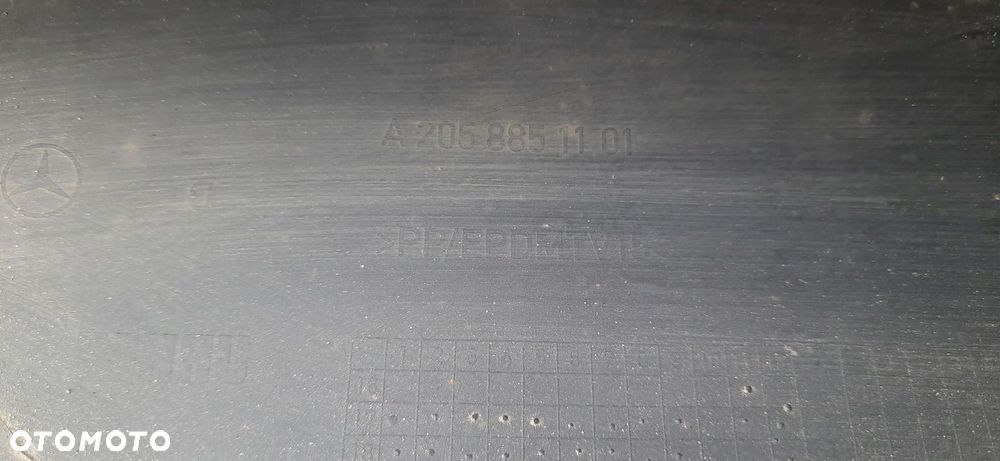 ZDERZAK PRZÓD MERCEDES W205 LIFT 18- - 12