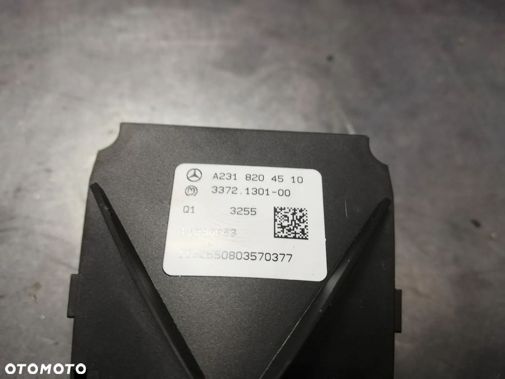 MERCEDES R231 SL MODUŁ STEROWNIK DACHU WŁĄCZNIK A2318204510 - 3