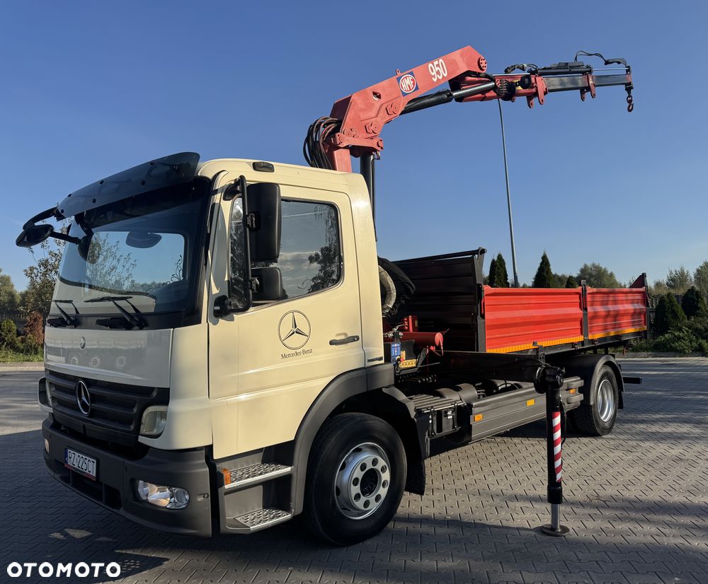 Mercedes-Benz Atego 1524 Wywrotka 3x HDS HMF 950