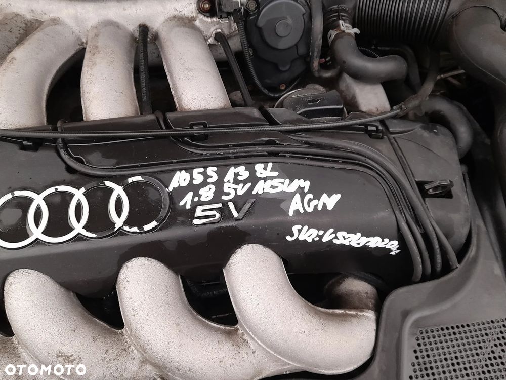 AUDI A3 8L SILNIK 1.8 5V 125KM BENZYNA OZNACZENIE: AGN - 2