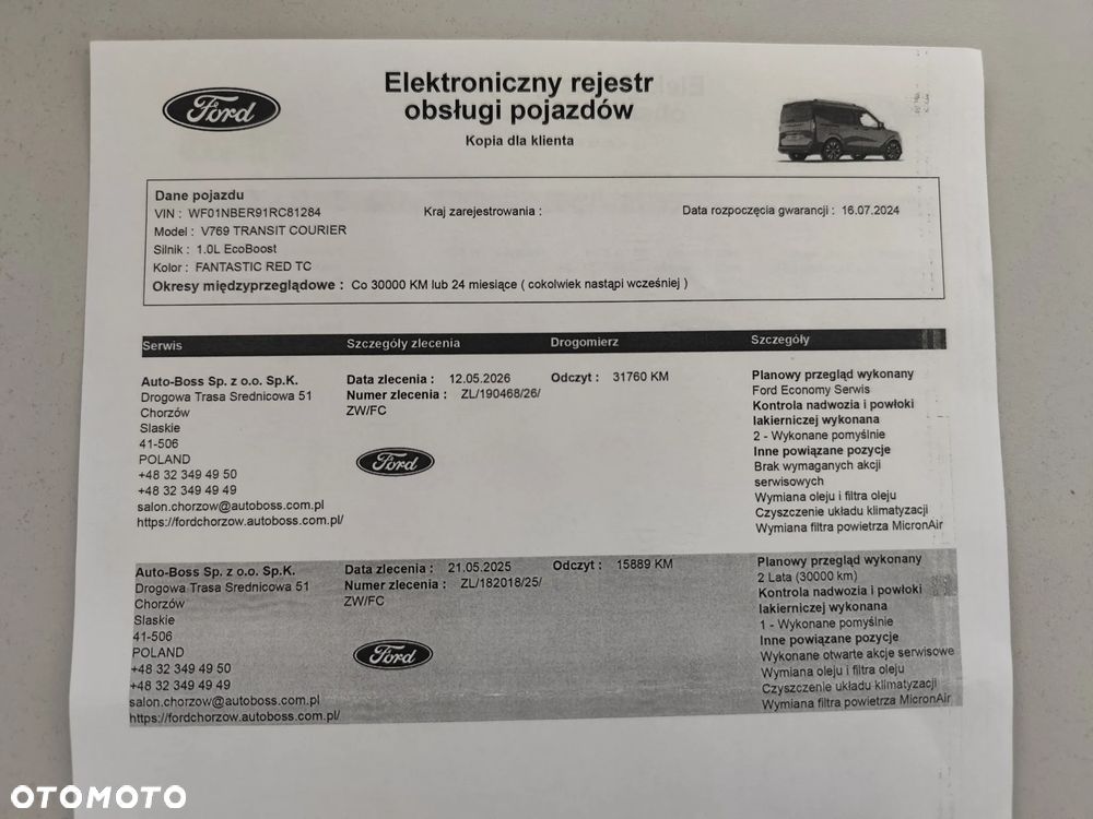 Ford Tourneo Courier 1.0 EcoBoost Titanium - 20