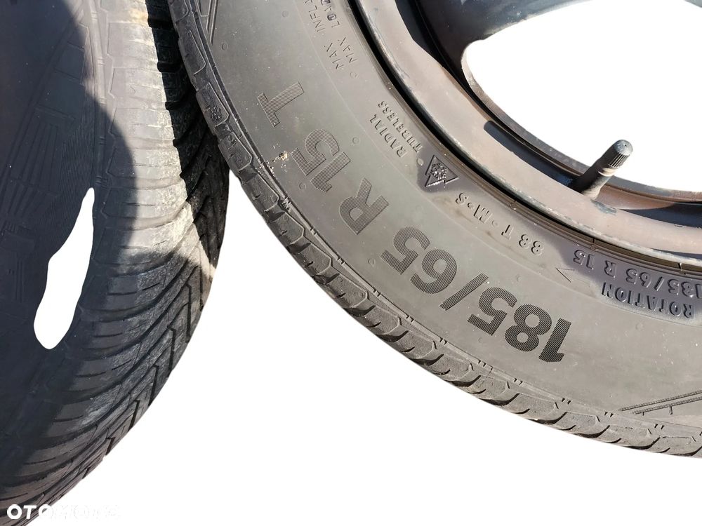 KOŁA  185/65/15 FELGI STRUKTURALNE OPEONY WIELOSEZONOWE OPEL CORSA E CONTINENTAL 2022r. - 6