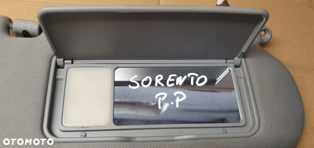 Osłona przeciwsłoneczna prawa pasażera Kia Sorento I - 5