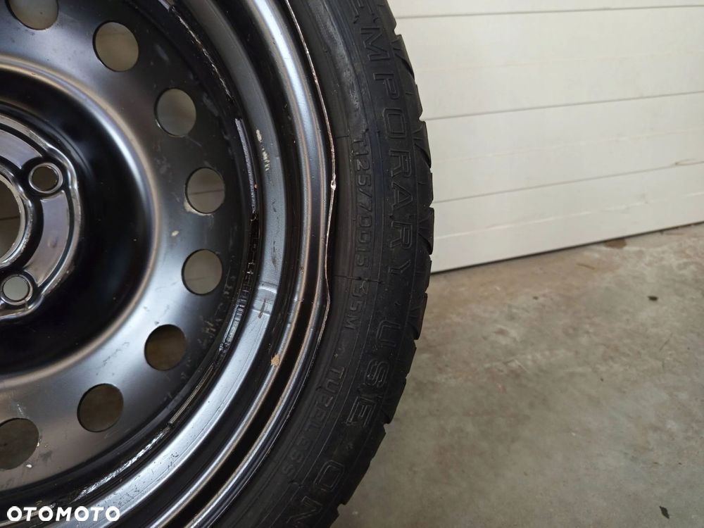 KOŁO DOJAZDOWE NISSAN NOTE I E11 R15 4x100 ET40 403009U07A - 4