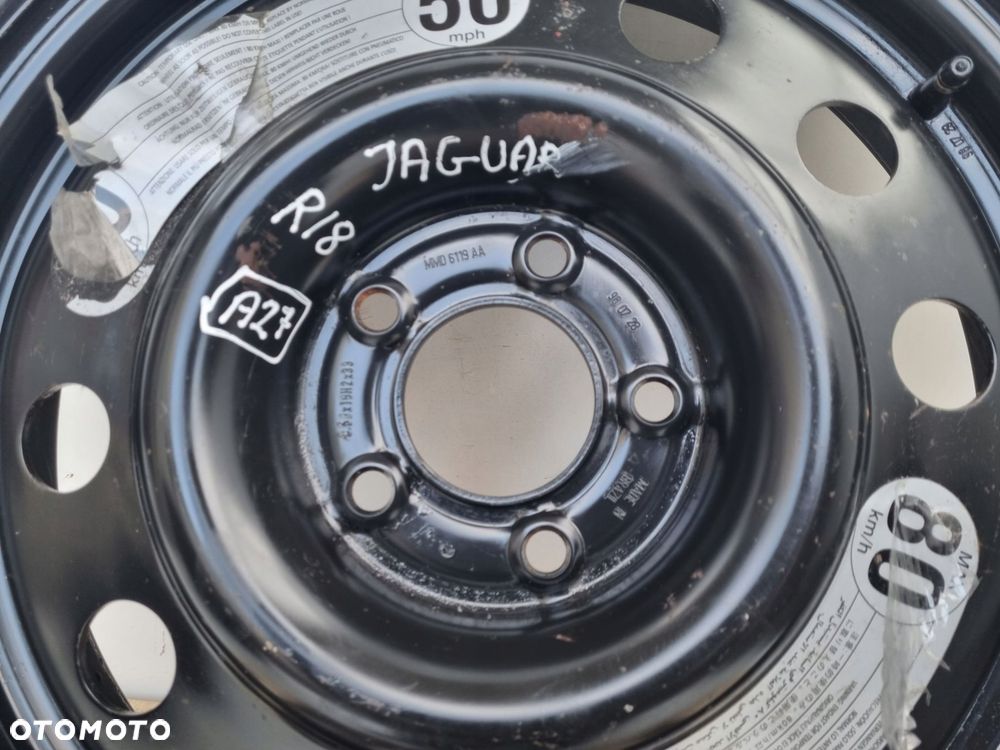 KOŁO ZAPASOWE 135/80 R18 DOJAZDOWE Jaguar XJ XKR _ 5x120 MMD6119AA - 2
