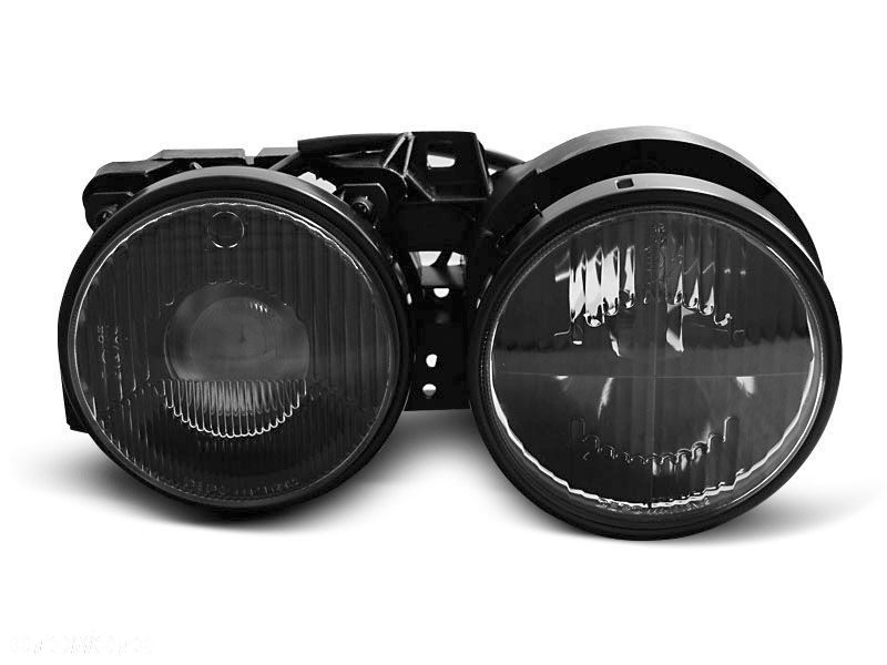 Lampy Reflektory Bmw E30 1982-94 Soczewki Black Depo - 1