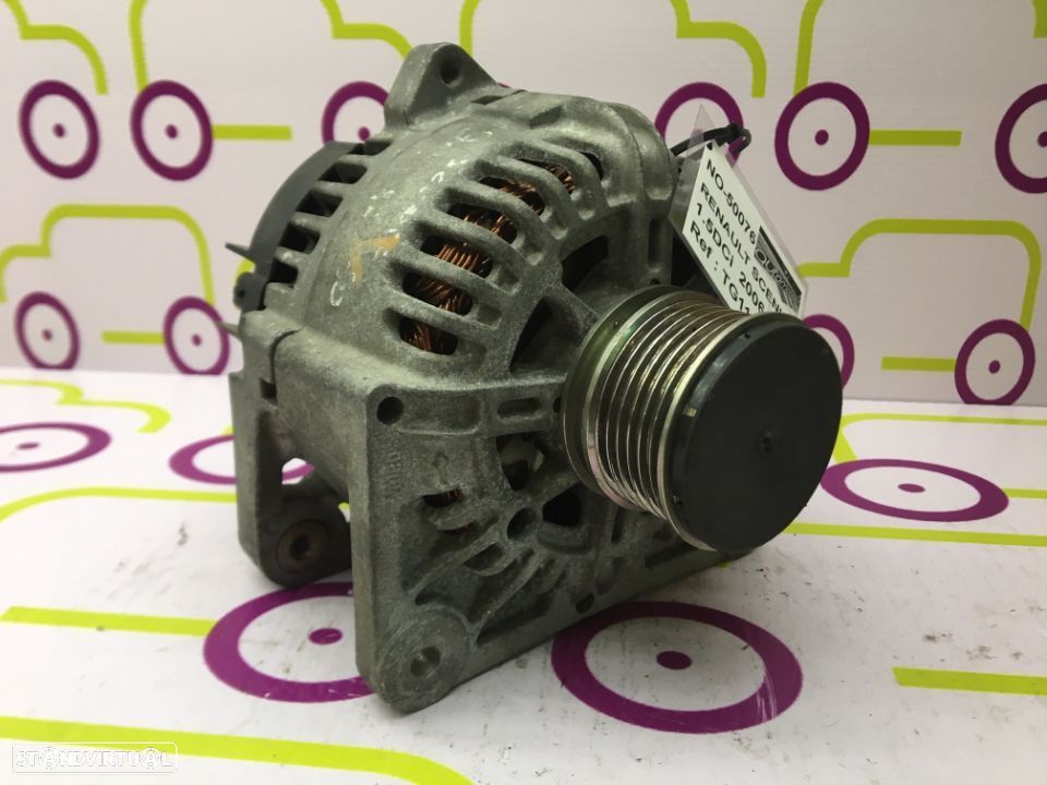 Alternador Renault Scenic ll 1.5CDi  105Cv de 2006 - Ref : TG11C069 - NO50076 - 1