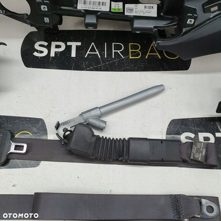 KIA CARENS IV 4 DESKA ROZDZIELCZA KONSOLA KOKPIT PULPIT PODUSZKI AIRBAG AIR BAG PASY KIT SET - 8