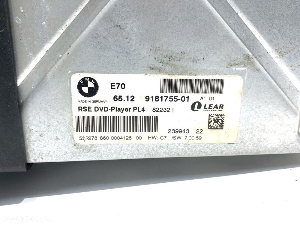 ZMIENIARKA CD  BMW X6 (E71, E72) 2007 - 2014 xDrive 35 i 225 kW [306 KM] benzyna 2008 - 2014 9181755 - 4