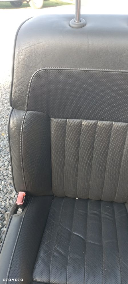 VOLKSWAGEN PHAETON 3D0 FOTEL KIEROWCY LEWY SKÓRA CZARNY - 7