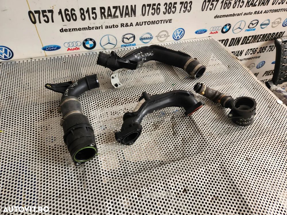 Furtun Conducta Tub Intercooler Turbo Turbina Peugeot 308 508 3008 5008 Ford Kuga Fiesta Focus Etc. - 3