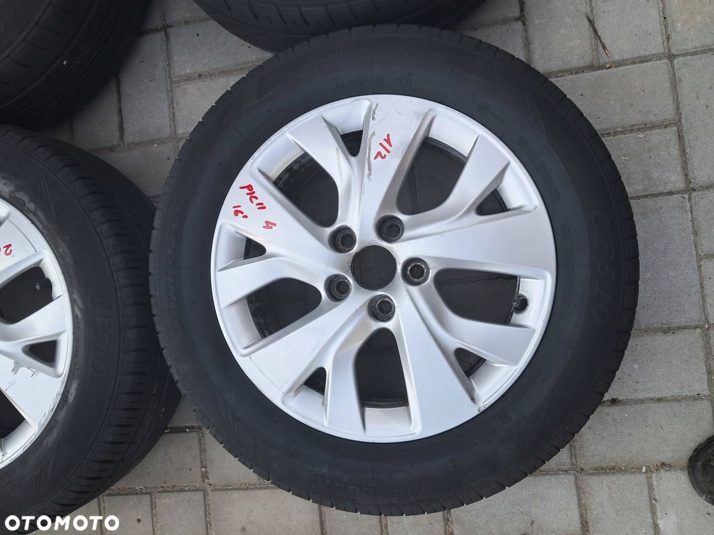 Citroen C4 Picasso II Felgi aluminiowe koła LATO 205/60R16 5x108 ET47 2024 - 3