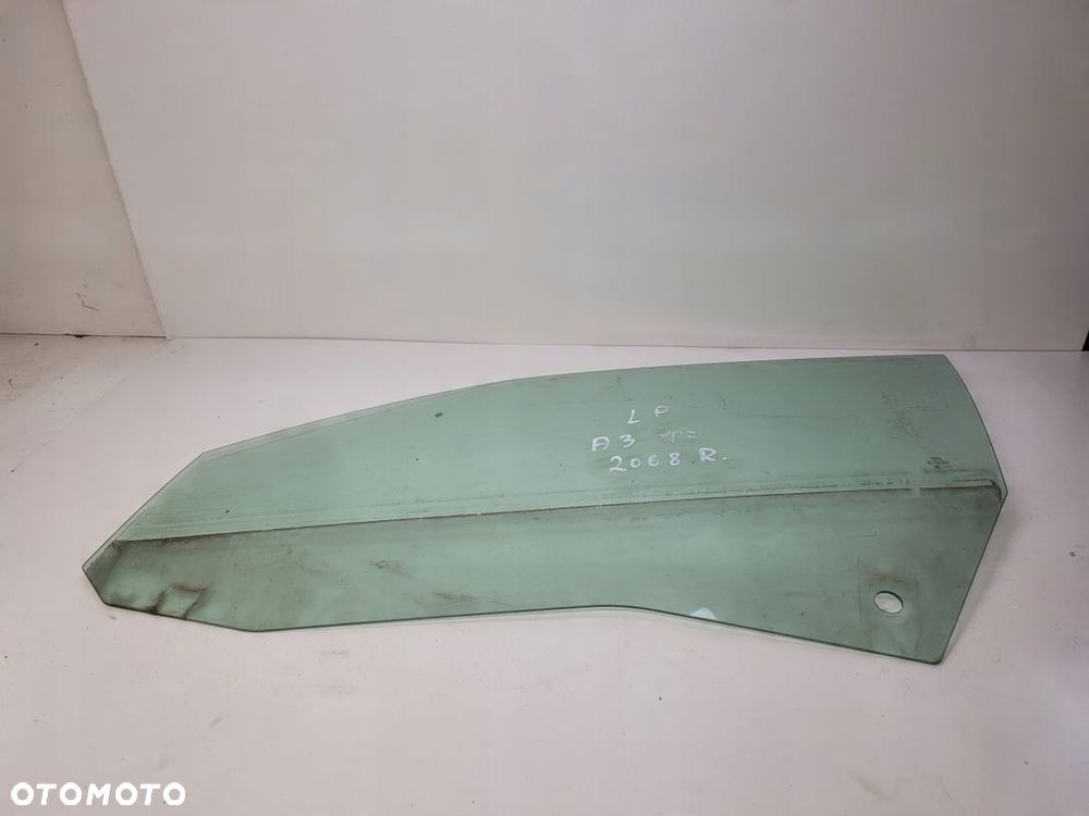 SZYBA BOCZNA DRZWI LEWY PRZÓD AUDI A3 CABRIO 2008 - 1