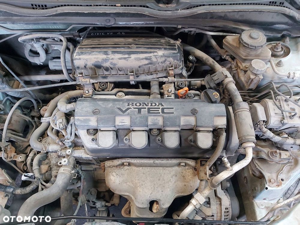 Honda Civic 7 VII 1,6 vtec Kolektor wydechowy - 3