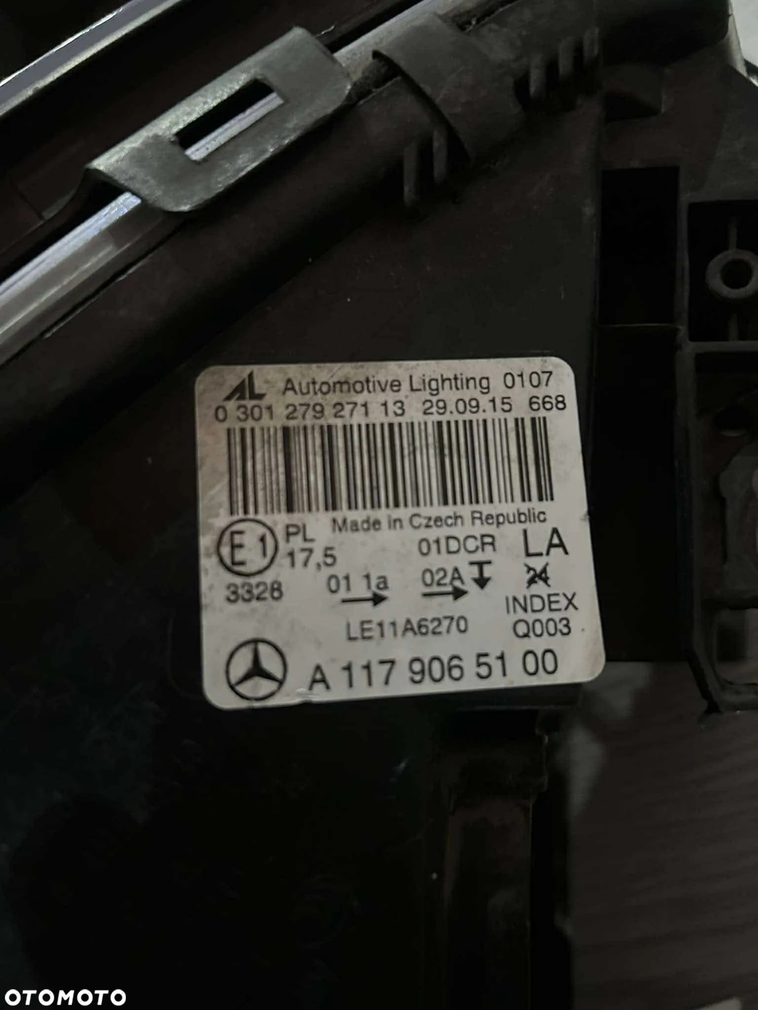 Lampy Mercedes Cla w117 USA BI XENON Led - 10