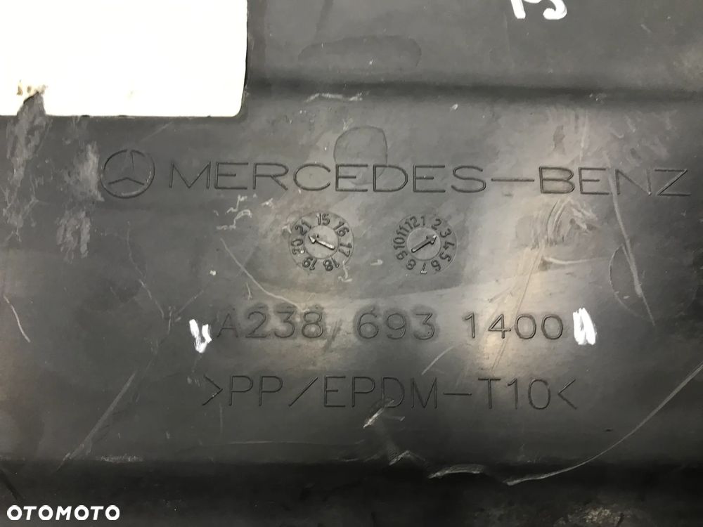 Osłona podwozia Mercedes e-klasa w238 coupe tylna tył a2386931400 - 12
