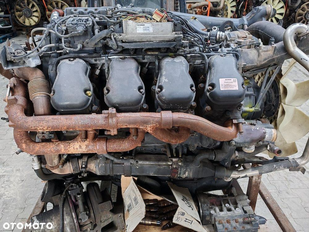 SILNIK USZKODZONY SCANIA DC16 101 520HP V8 EURO6 - 3