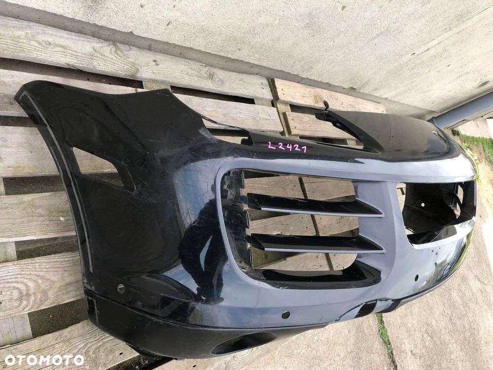 ZDERZAK PRZÓD PRZEDNI PORSCHE CAYENNE I 7L5 LIFT 2007-  SPOILER 7L5807061M - 3