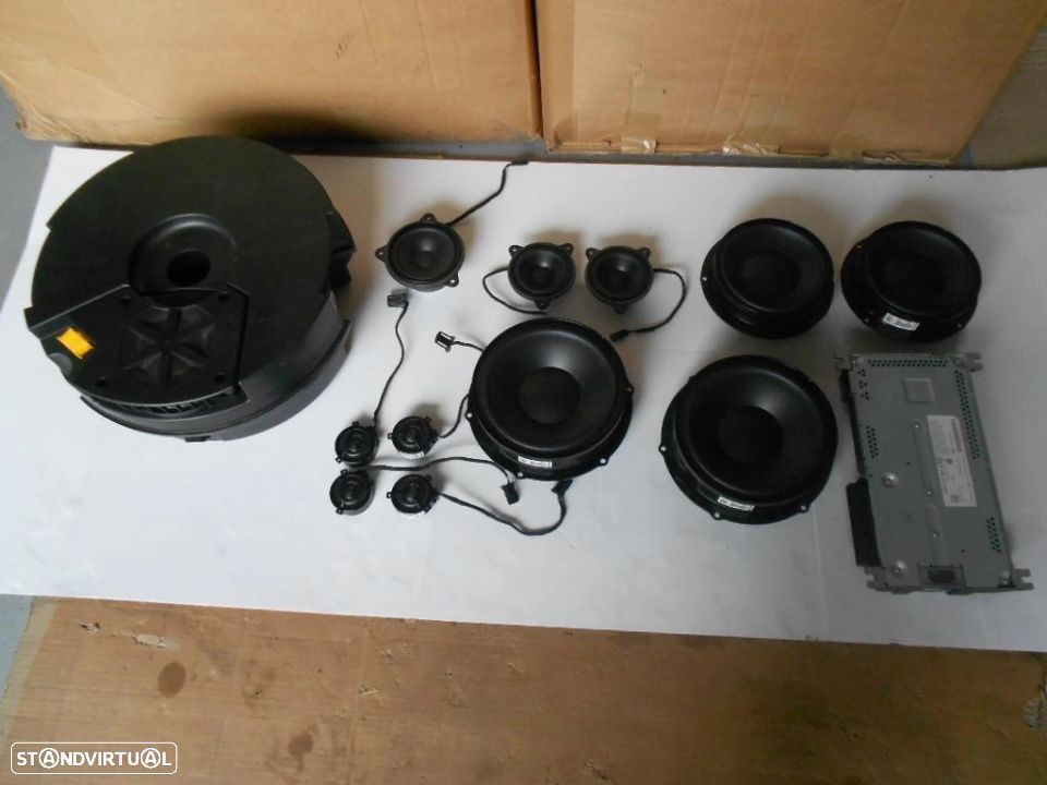 Conjunto Colunas SOM Dynaudio- VW Passat B8 - 1